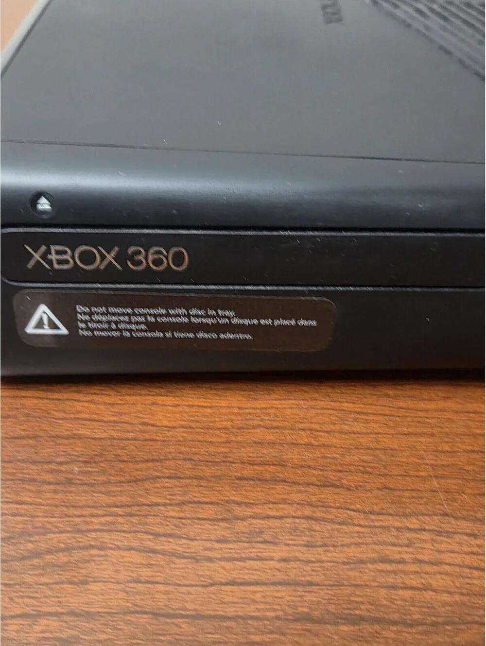 Microsoft Xbox 360 S Console Model 1439 Black HDMI Wi-Fi System Console Only